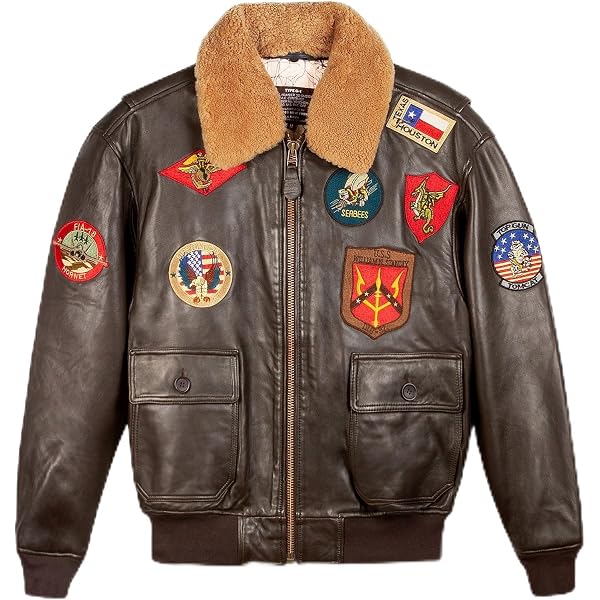 Amazon.com: TOP GUN Official B-15 Men's Flight Bomber Jacket with